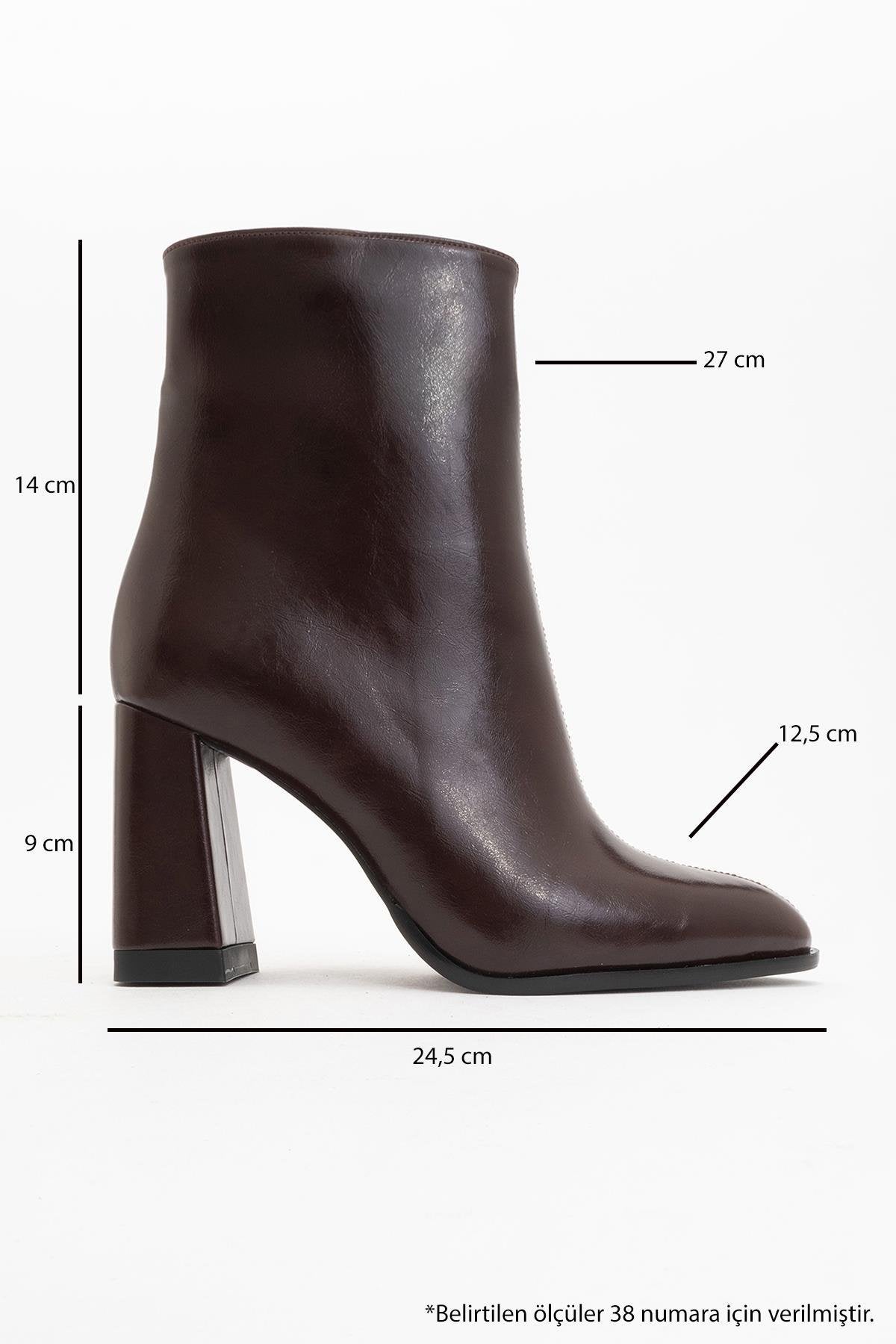 Jewel Burgundy High Heel Boot (Women) by Prologue Shoes - Bare Fashion