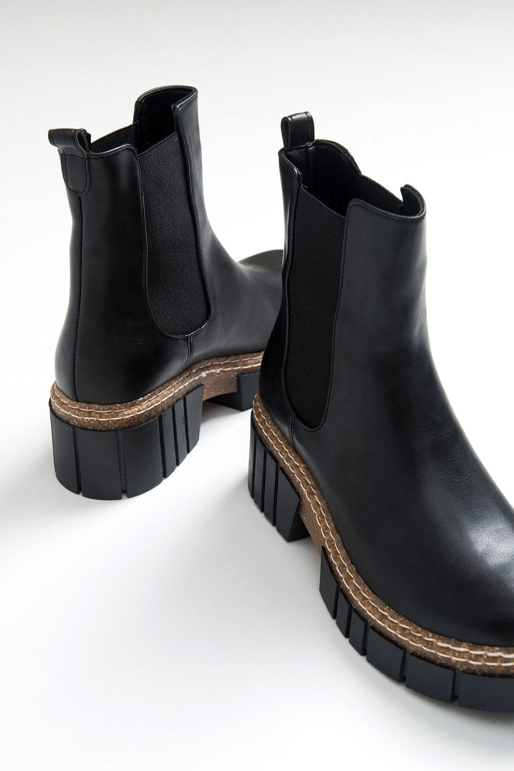 Luz Black Cilt Block Heel Boot (Women) by Prologue Shoes - Bare Fashion