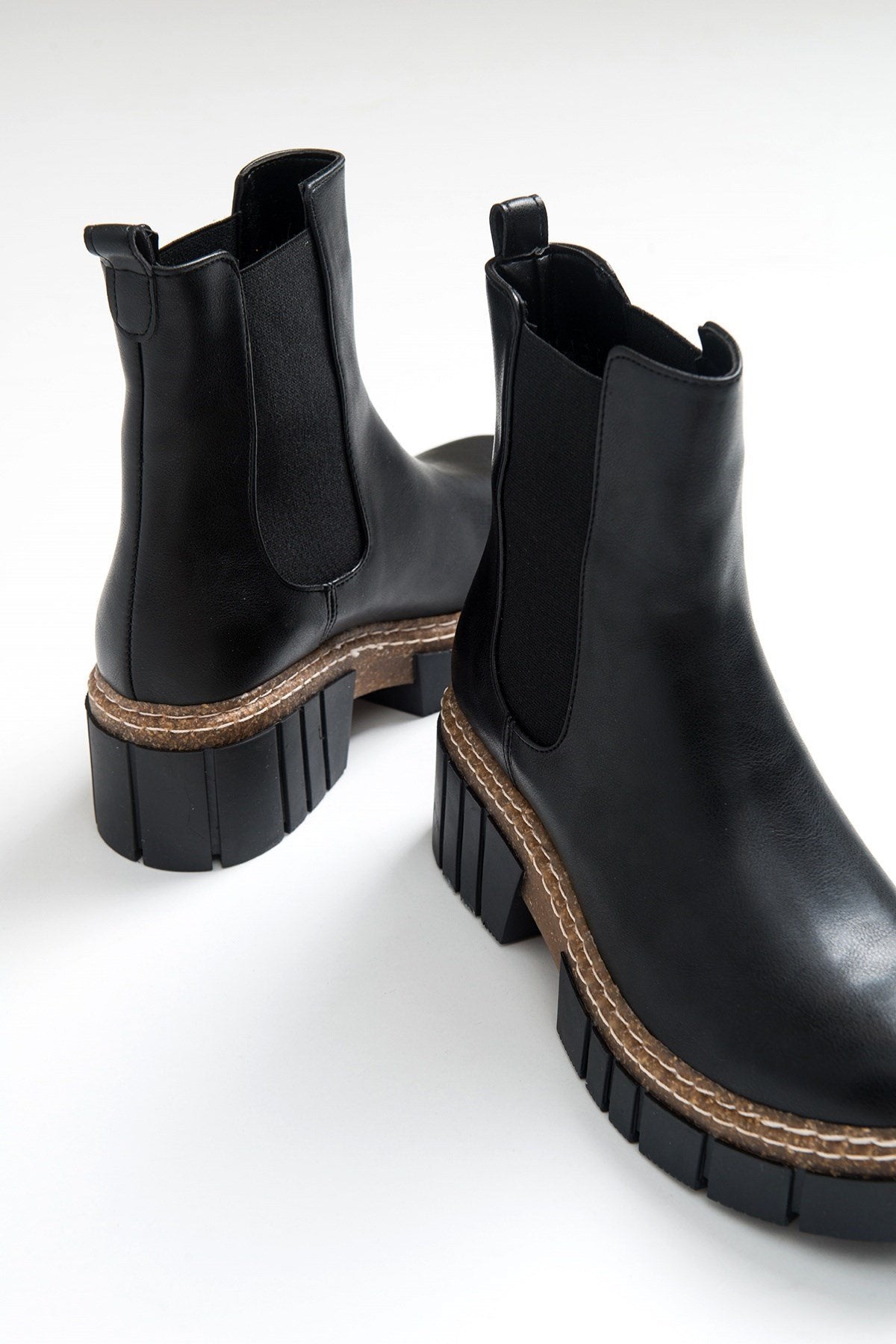 Luz Black Cilt Block Heel Boot (Women) by Prologue Shoes - Bare Fashion