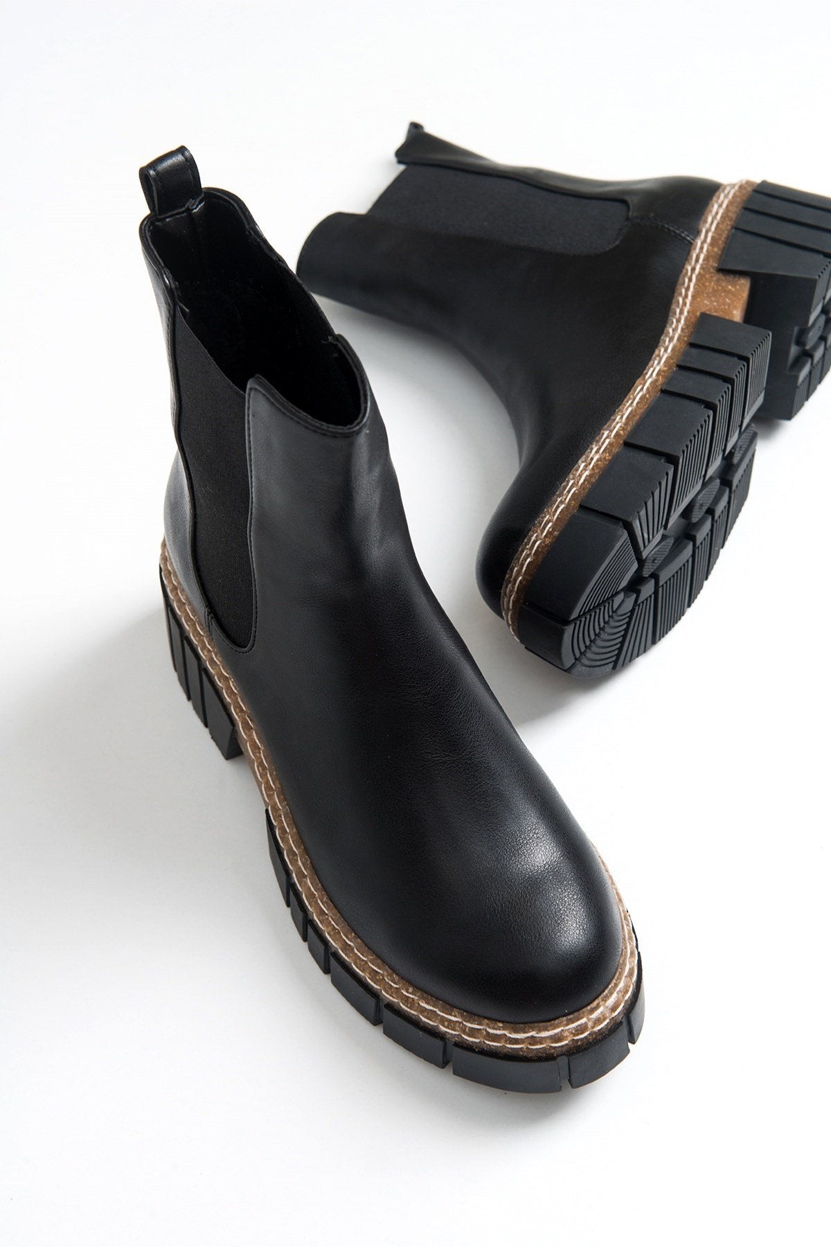 Luz Black Cilt Block Heel Boot (Women) by Prologue Shoes - Bare Fashion