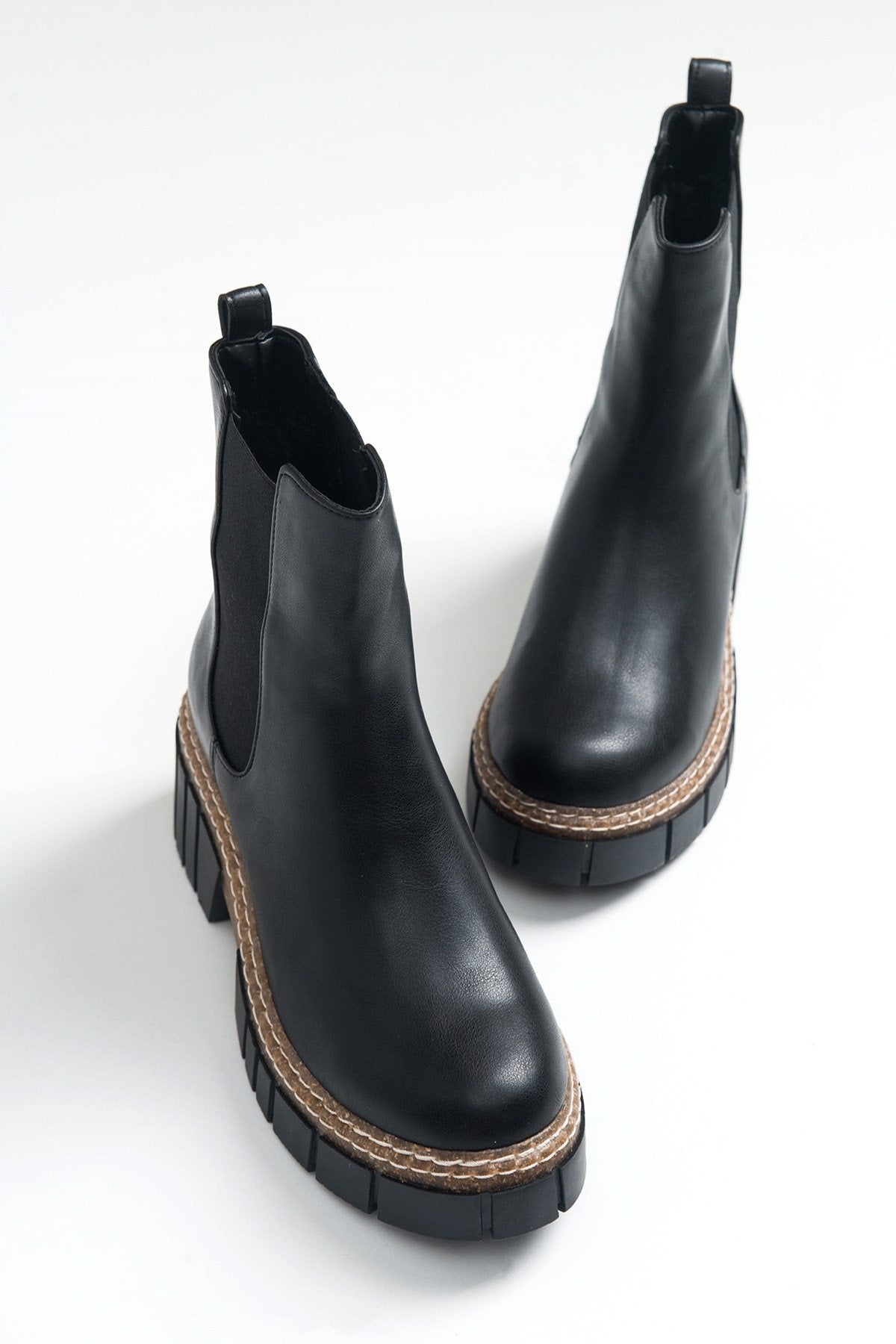 Luz Black Cilt Block Heel Boot (Women) by Prologue Shoes - Bare Fashion
