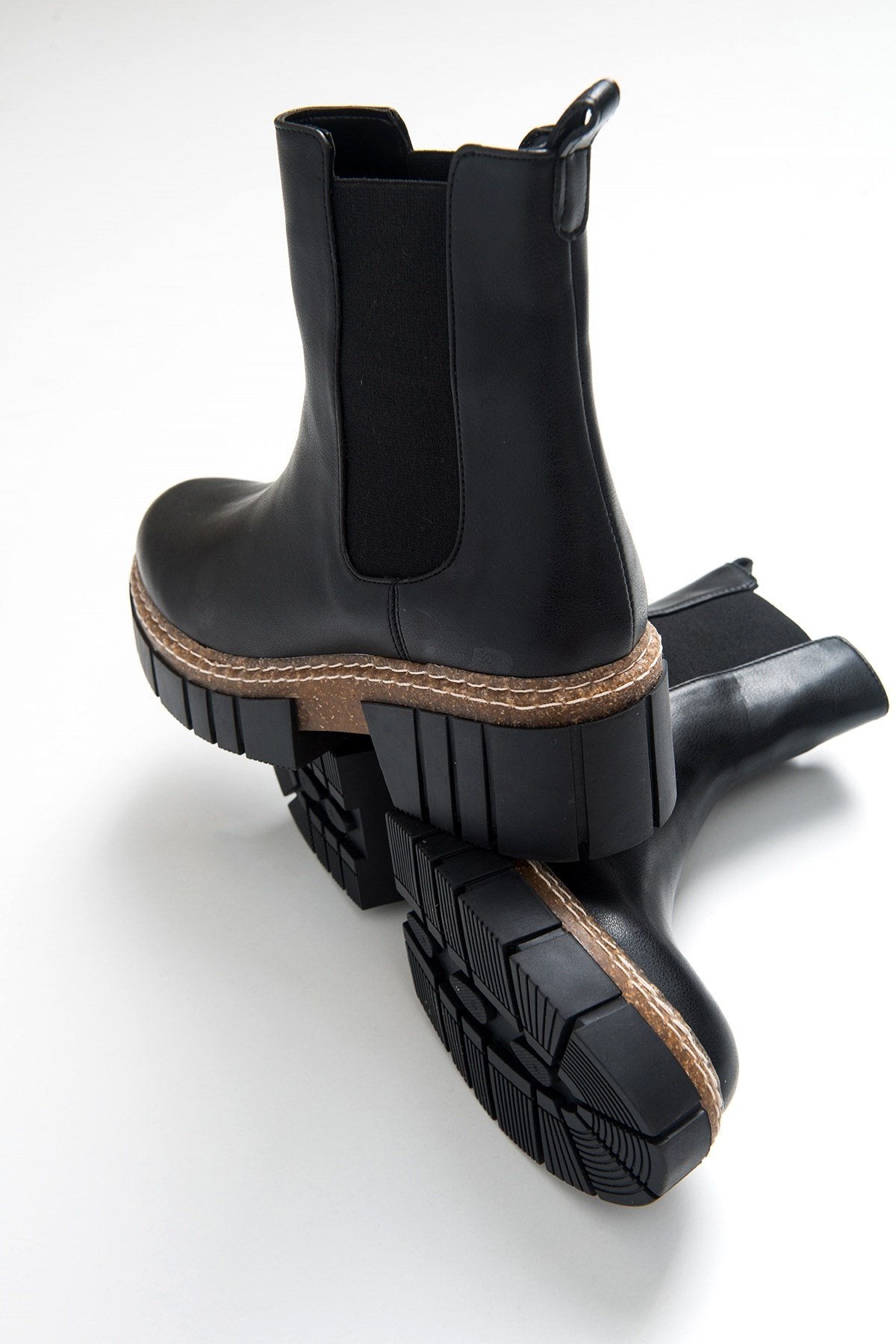 Luz Black Cilt Block Heel Boot (Women) by Prologue Shoes - Bare Fashion