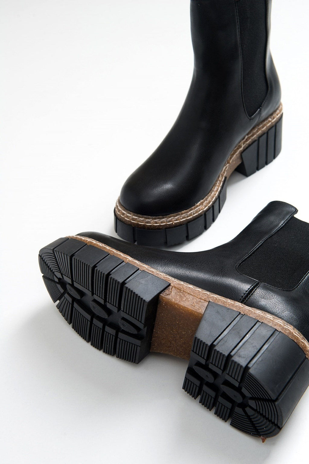 Luz Black Cilt Block Heel Boot (Women) by Prologue Shoes - Bare Fashion