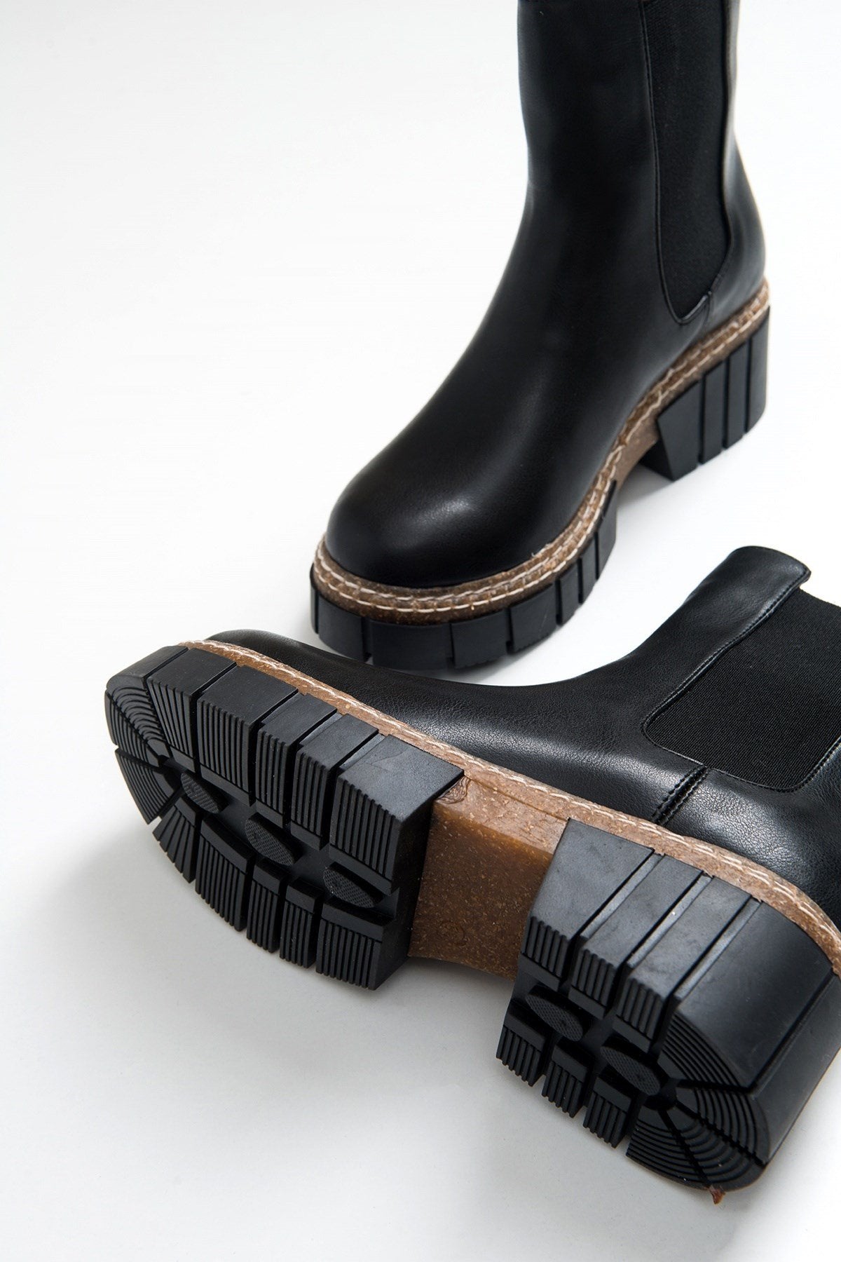 Luz Black Cilt Block Heel Boot (Women) by Prologue Shoes - Bare Fashion