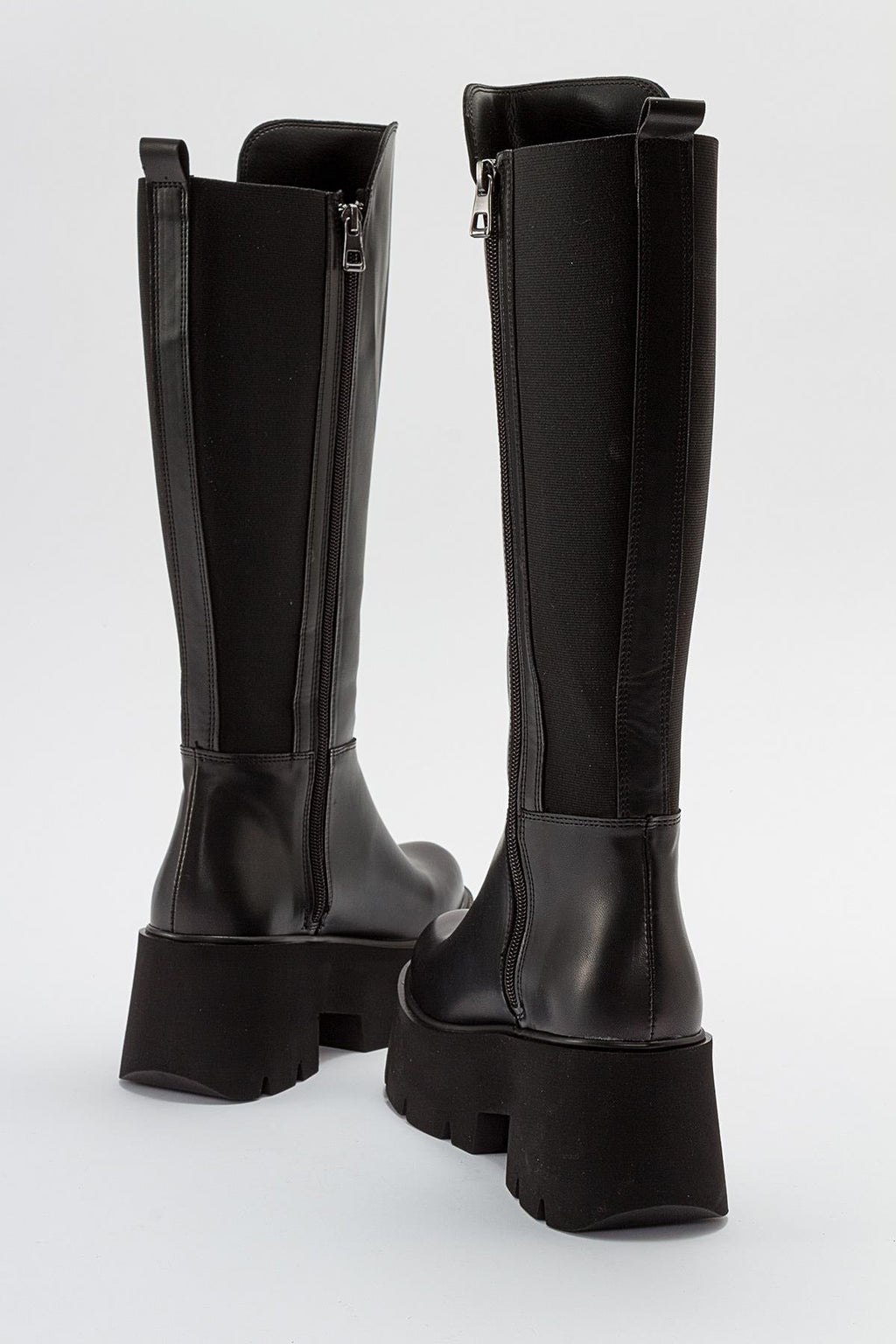Solo Black Platform Boot (Women) by Prologue Shoes - Bare Fashion