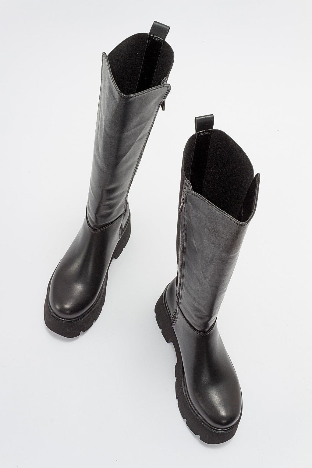 Solo Black Platform Boot (Women) by Prologue Shoes - Bare Fashion