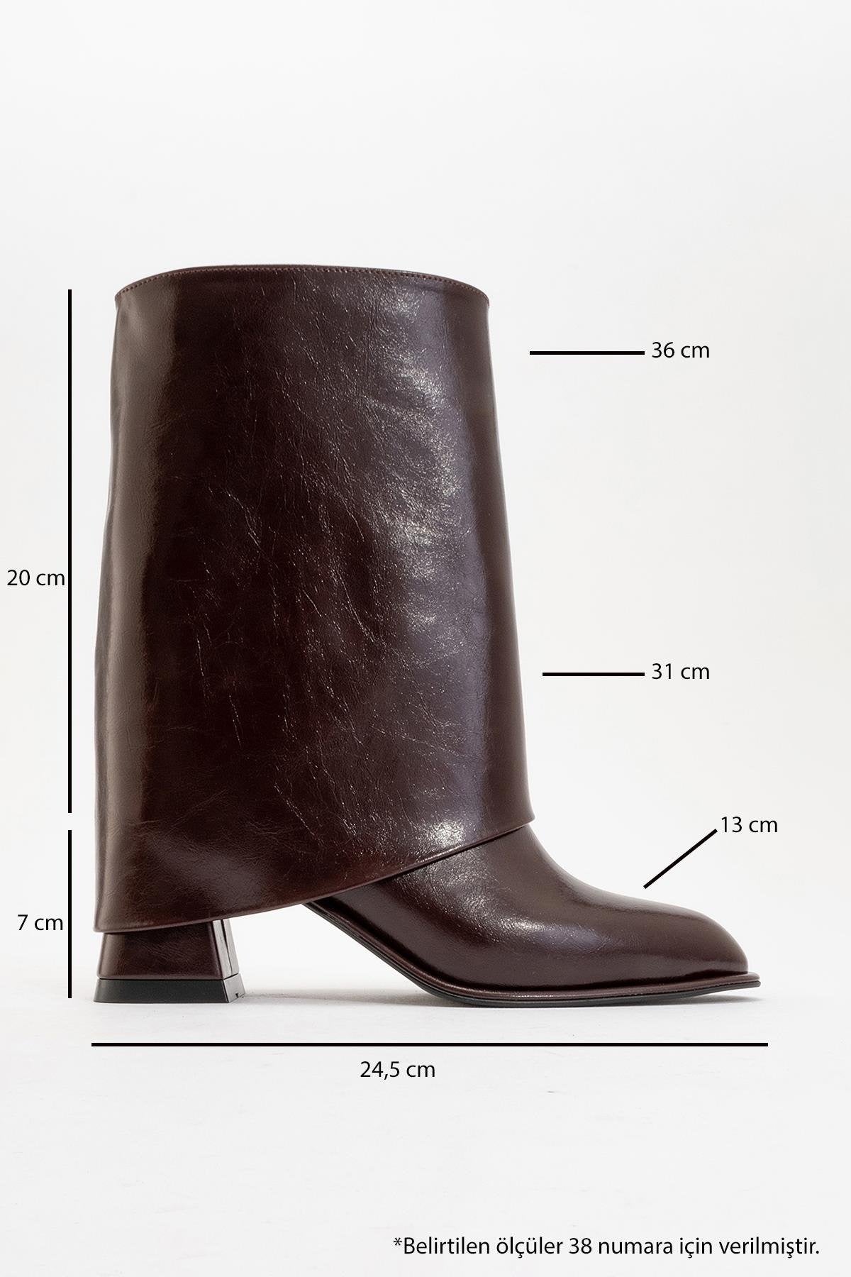 Ellas Burgundy Chunky Heel Boot (Women) by Prologue Shoes - Bare Fashion