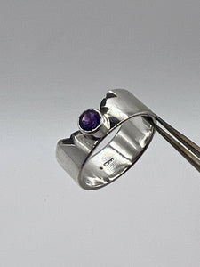Amethyst & Silver ring by By Glorya - Bare Fashion