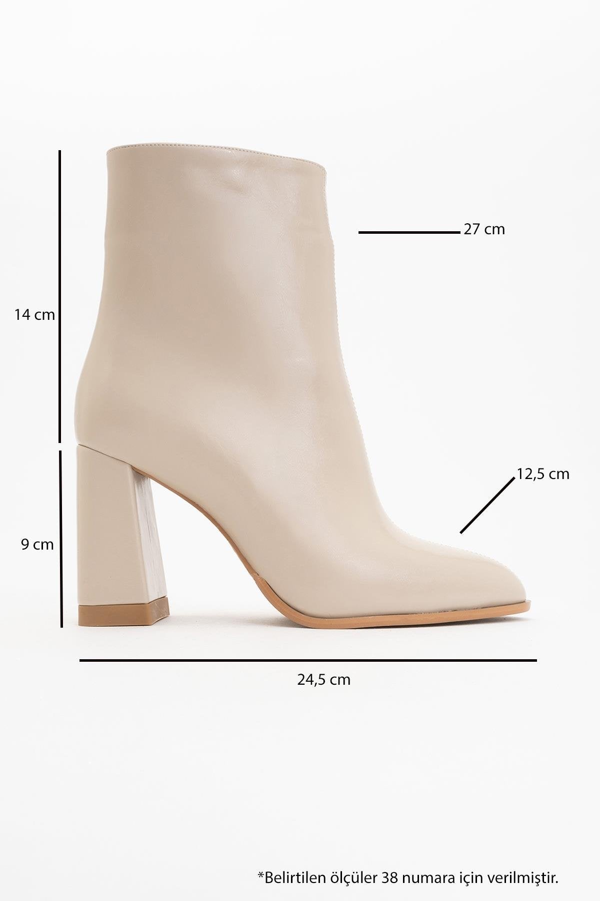 Jewel Beige Cilt High Heel Boot (Women) by Prologue Shoes - Bare Fashion
