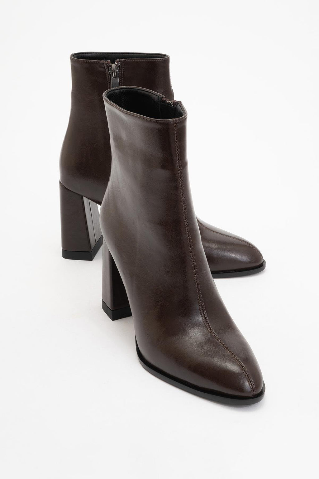 Jewel Brown Cilt High Heel Boot (Women) by Prologue Shoes - Bare Fashion