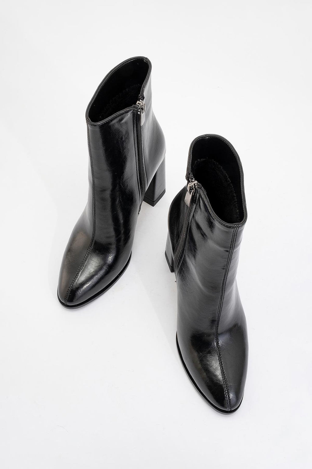 Jewel Black Cilt High Heel Boot (Women) by Prologue Shoes - Bare Fashion