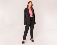Load image into Gallery viewer, Black Tapered Trouser by Fika - Bare Fashion

