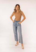 Load image into Gallery viewer, Neutral Collared Rib Top by Fika - Bare Fashion
