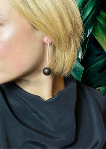 Lana Bead and Tube Earrings by Silverwood® jewellery - Bare Fashion