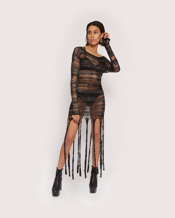 Queen of Rebel Dress by Sarah Regensburger - Bare Fashion