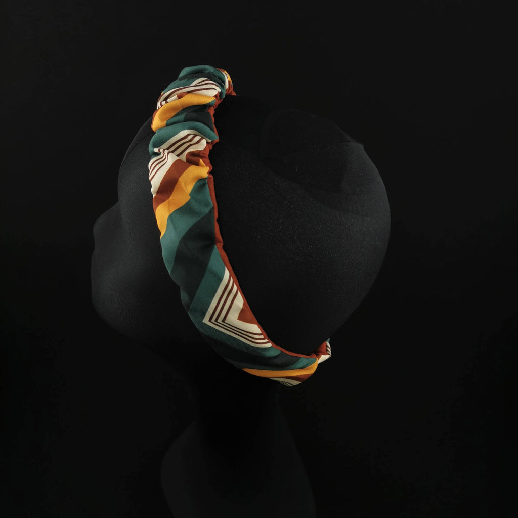Elastic Headband in Viscose and Jersey by JCN Fascinators - Bare Fashion