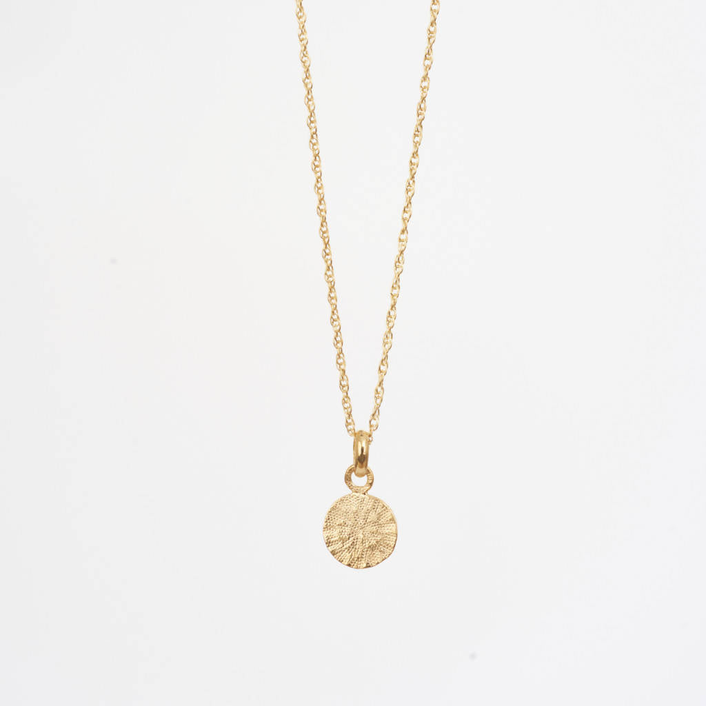 Round Tag Necklace by April March Jewellery - Bare Fashion