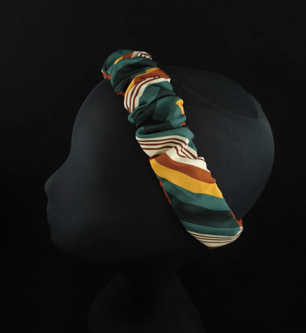 Elastic Headband in Viscose and Jersey by JCN Fascinators - Bare Fashion