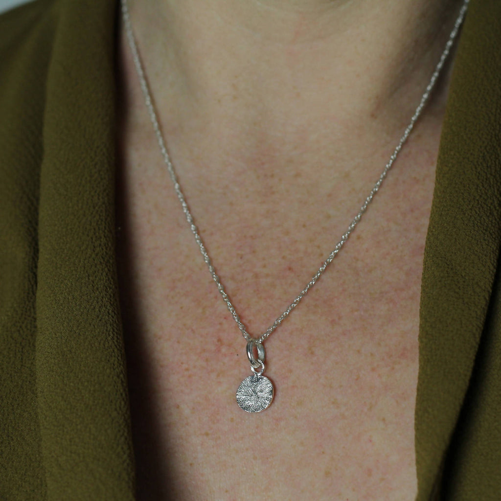 Round Tag Necklace by April March Jewellery - Bare Fashion