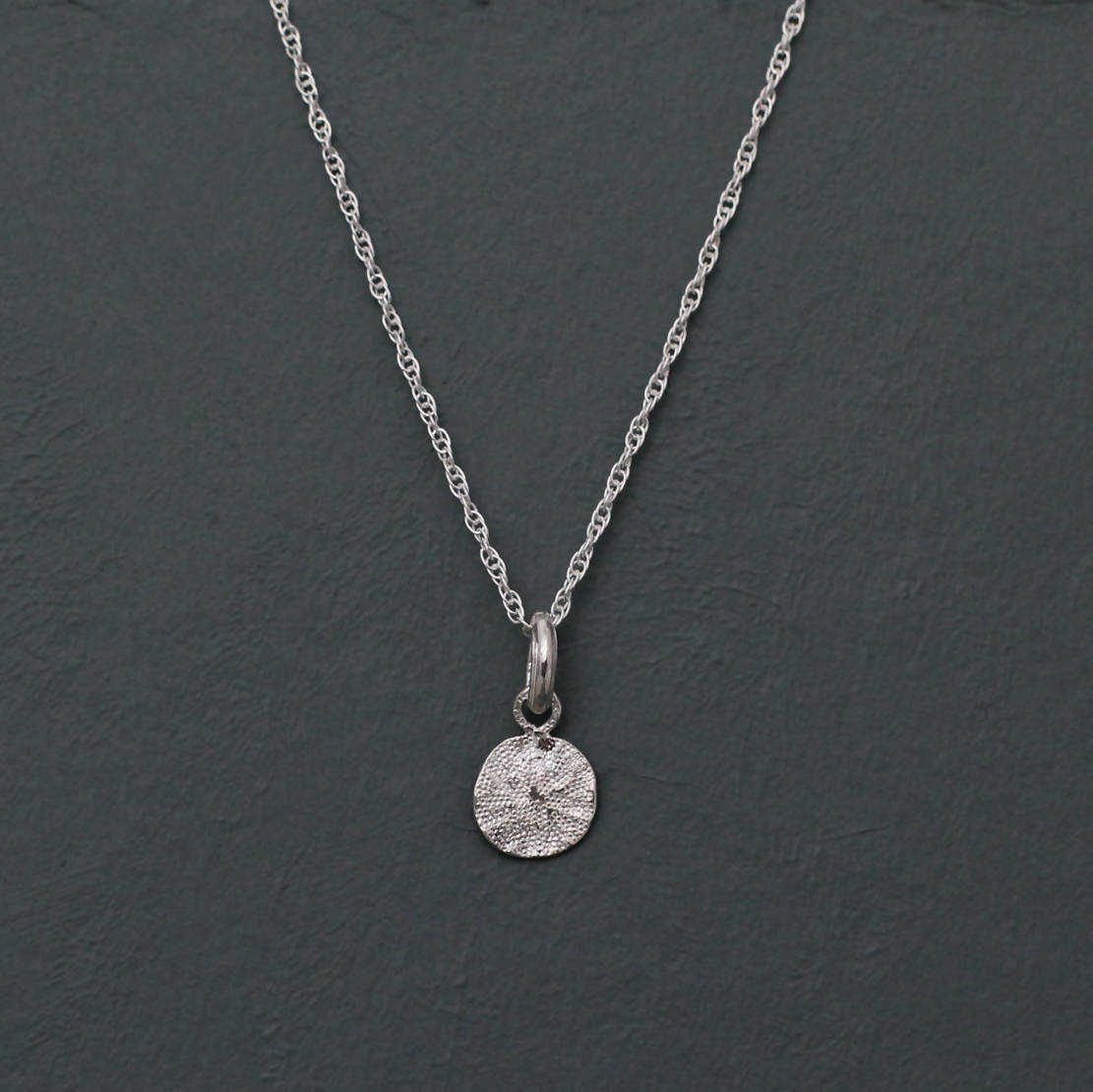 Round Tag Necklace by April March Jewellery - Bare Fashion