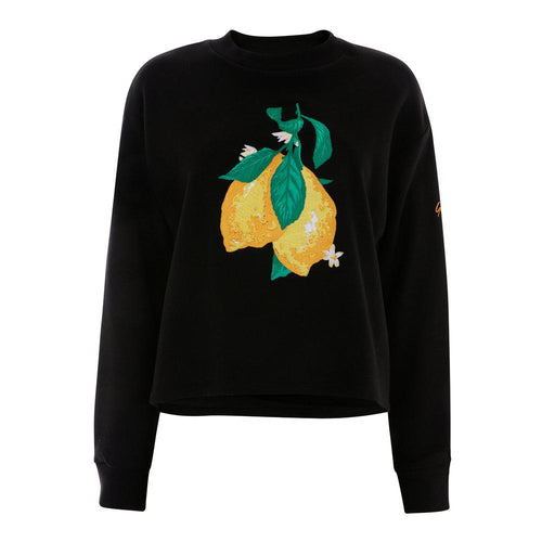 Wonky Lemon Sweatshirt by Gungho London - Bare Fashion