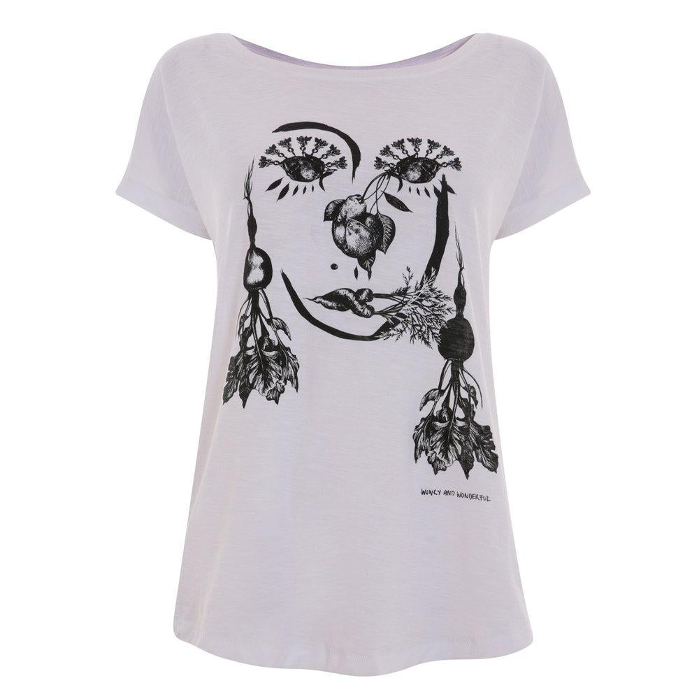Wonky T Shirt by Gungho London - Bare Fashion