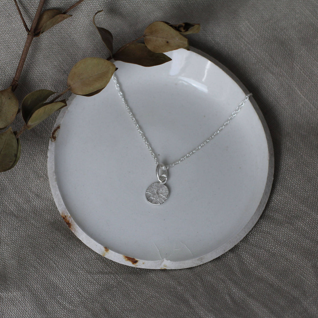Round Tag Necklace by April March Jewellery - Bare Fashion