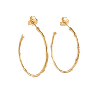 Textured Hoops by April March Jewellery - Bare Fashion