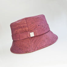 Load image into Gallery viewer, FABRIKK Montecristo Eco Cork Bucket Hat | Purple Music | Vegan Hat by FABRIKK - Bare Fashion
