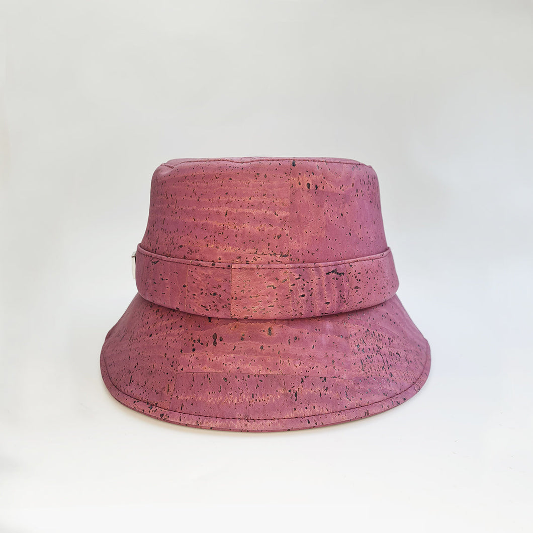 FABRIKK Montecristo Eco Cork Bucket Hat | Purple Music | Vegan Hat by FABRIKK - Bare Fashion