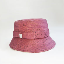 Load image into Gallery viewer, FABRIKK Montecristo Eco Cork Bucket Hat | Purple Music | Vegan Hat by FABRIKK - Bare Fashion
