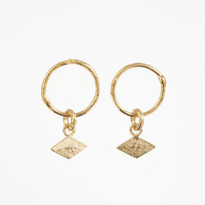 Textured Shapes Statement Earrings by April March Jewellery - Bare Fashion