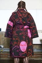 Load image into Gallery viewer, Magenta Robe in Organic Cotton / Hemp - SAMPLE by Gungho London - Bare Fashion
