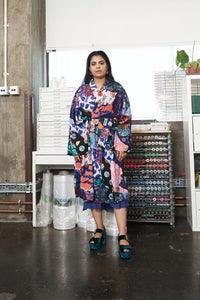 Teal Robe in Regenesis - SAMPLE by Gungho London - Bare Fashion