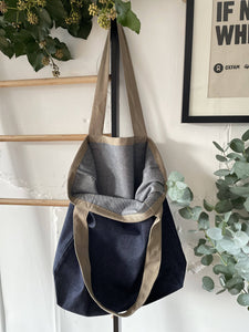 The Denim Tote by The Well Worn - Bare Fashion