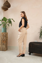 Load image into Gallery viewer, Neutral Tapered Trouser by Fika - Bare Fashion
