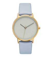 Load image into Gallery viewer, Gold and Light Blue with Grey Watch | Lyka by Votch - Bare Fashion
