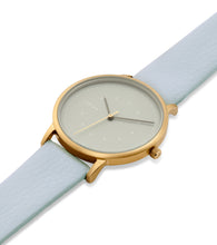 Load image into Gallery viewer, Gold and Light Blue with Grey Watch | Lyka by Votch - Bare Fashion
