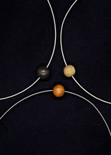 Load image into Gallery viewer, Lana Small Bead Cable Necklace - Black Wood by Silverwood® jewellery - Bare Fashion
