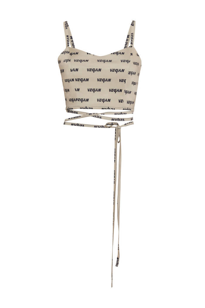 Vegan in me Top by Sarah Regensburger - Bare Fashion