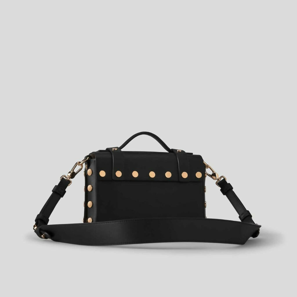 The Black WEEK/END Vegan Crossbody by FRIDA ROME - Bare Fashion