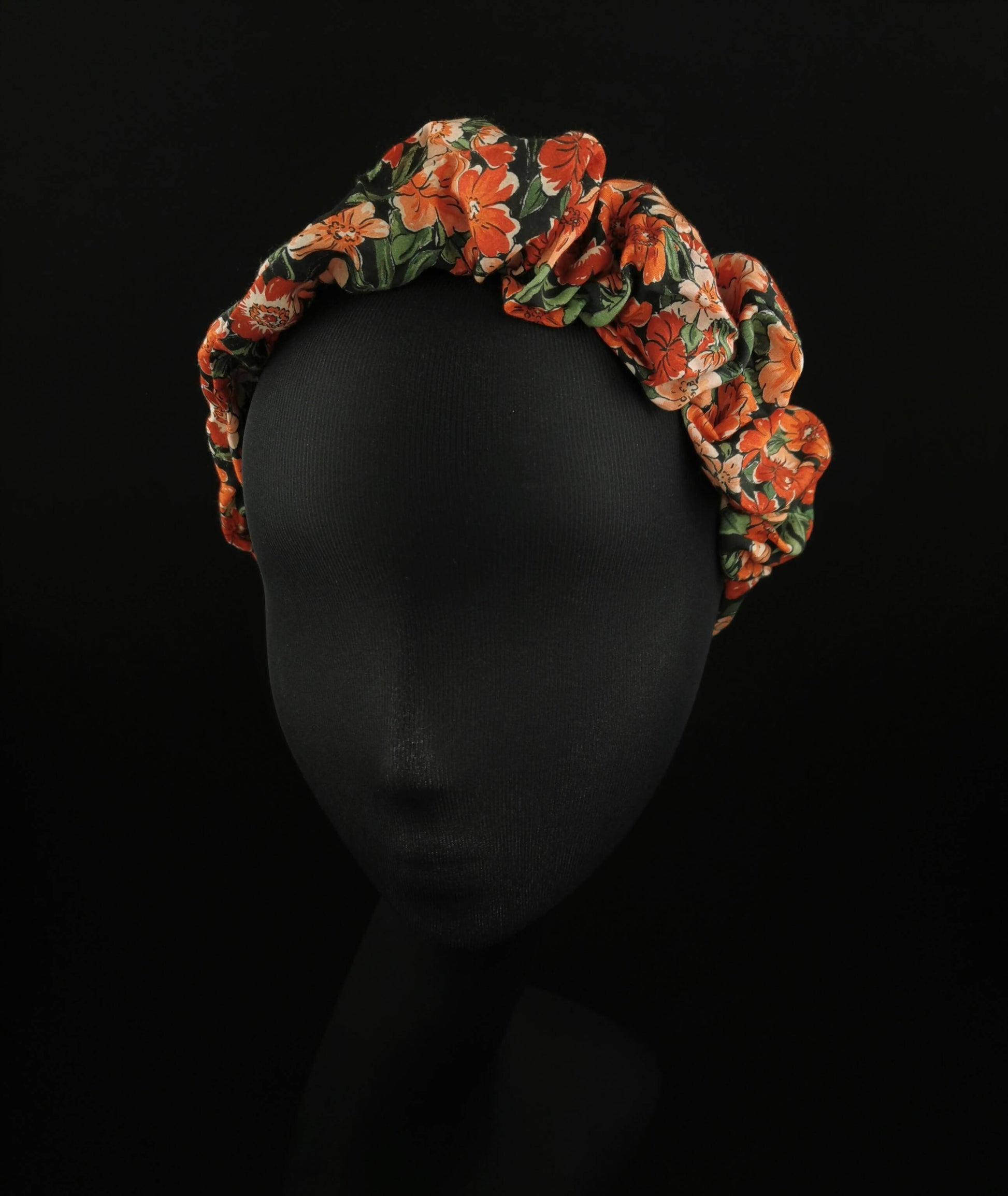 Light Flora Cottton Head Scarf by JCN Fascinators - Bare Fashion