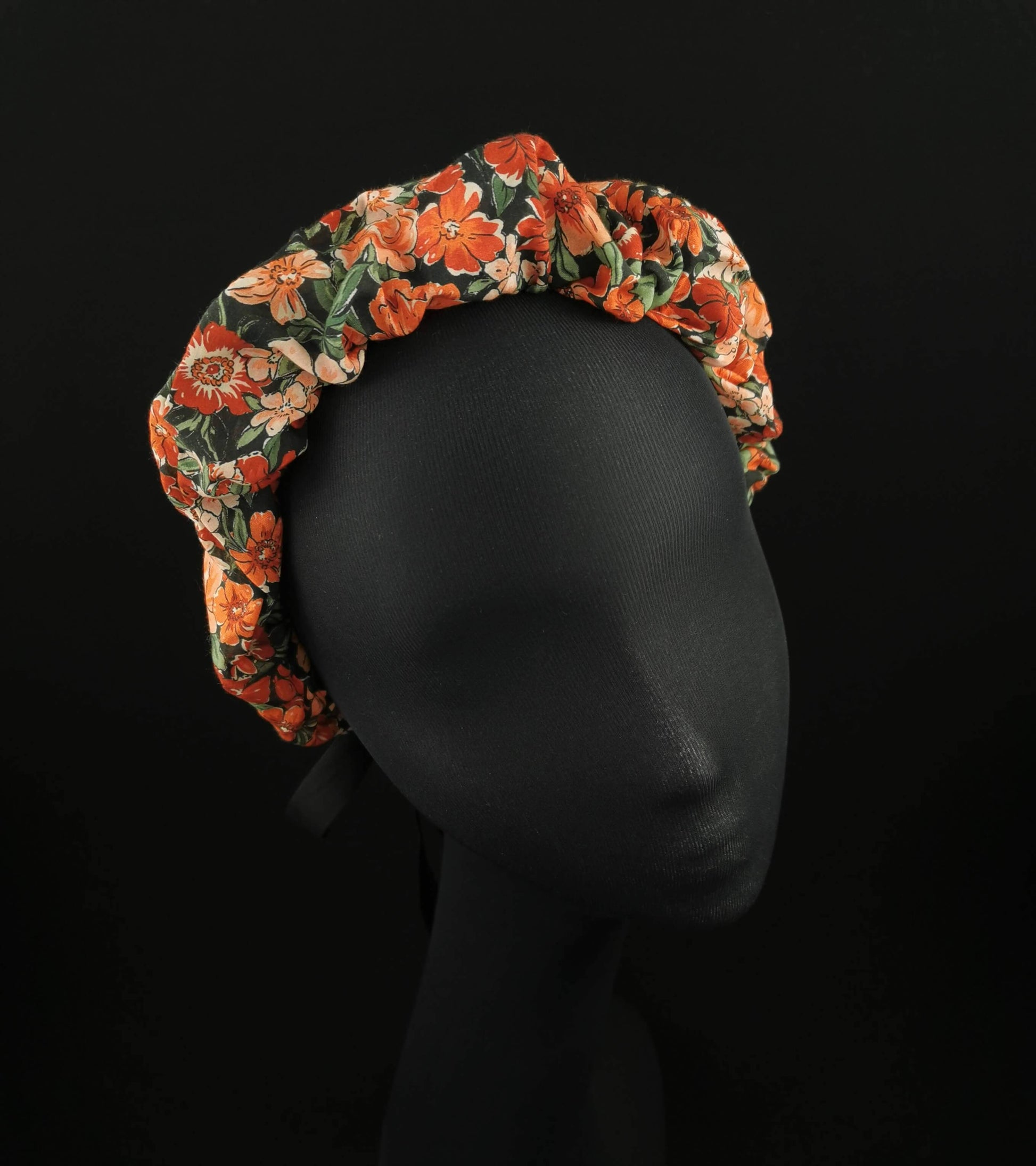 Light Flora Cottton Head Scarf by JCN Fascinators - Bare Fashion