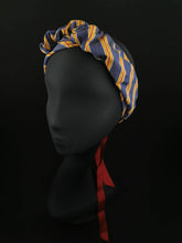 Load image into Gallery viewer, Vintage Grifoni Head Scarf in Cotton and Grosgrain by JCN Fascinators - Bare Fashion
