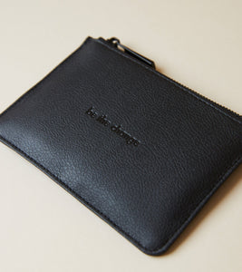 AppleSkin All Black Card Holder | Classic Essentials by Votch - Bare Fashion