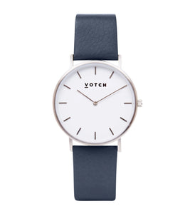 Silver & Navy | Classic by Votch - Bare Fashion
