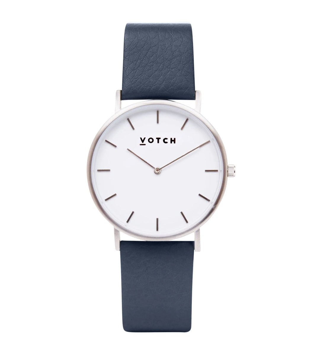 Silver & Navy | Classic by Votch - Bare Fashion