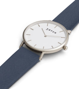 Silver & Navy | Classic by Votch - Bare Fashion