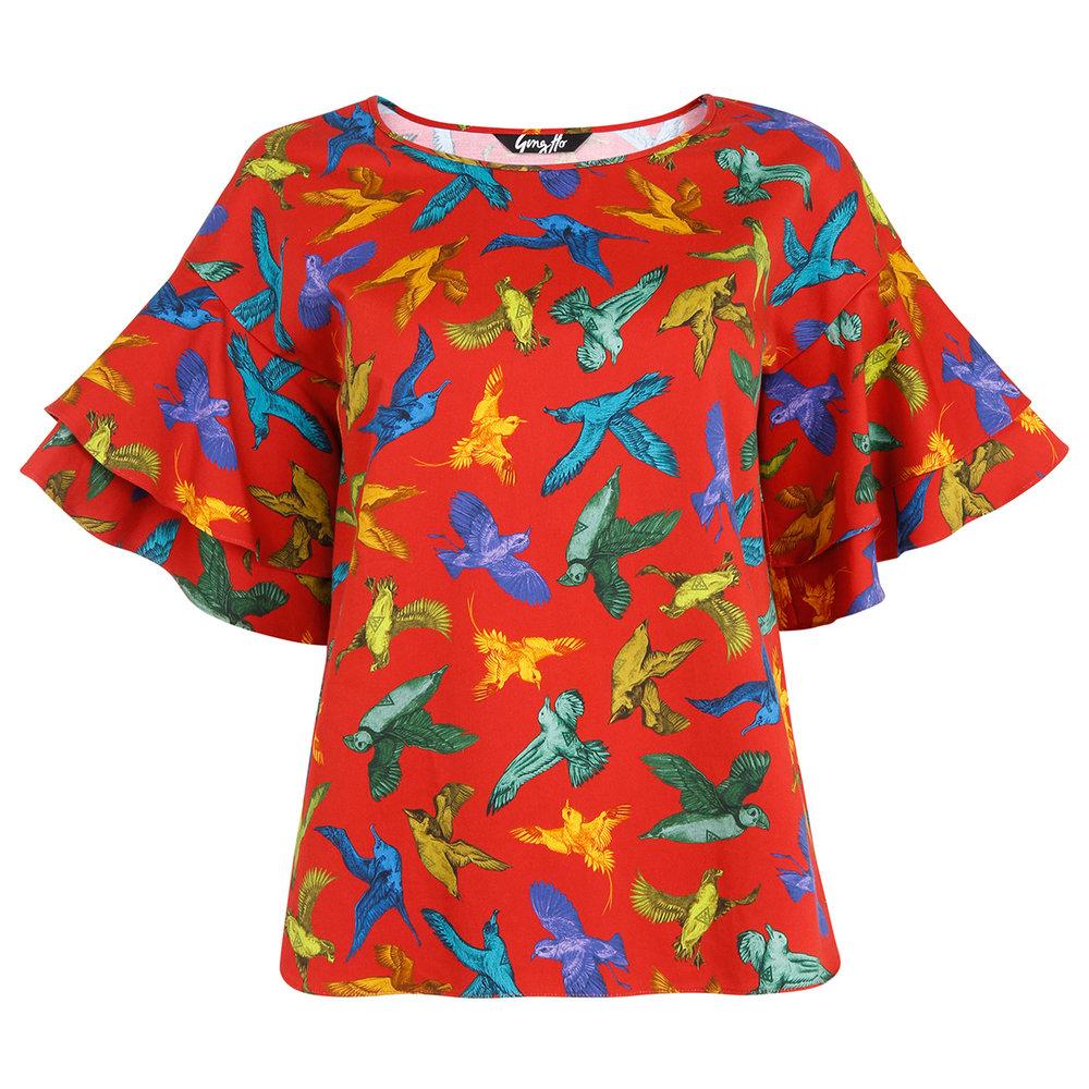 Sea Bird Statement Top by Gungho London - Bare Fashion