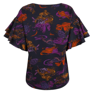 Turtle Statement Top by Gungho London - Bare Fashion